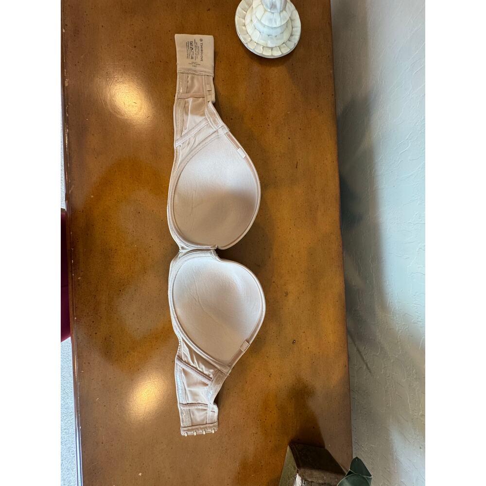 ThirdLove 24/7 Classic Strapless Bra Taupe Nude 34E Underwire Smooth Cups - Picture 6 of 8